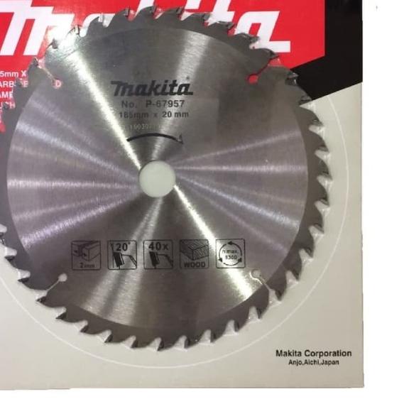 ORI MAKITA MATA GERGAJI 7 INCH 40 T MATA CIRCULAR SAW SIRKEL MT 583