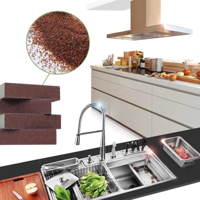Nano Spons Pembersih Kerak Panci - Kerak Panci