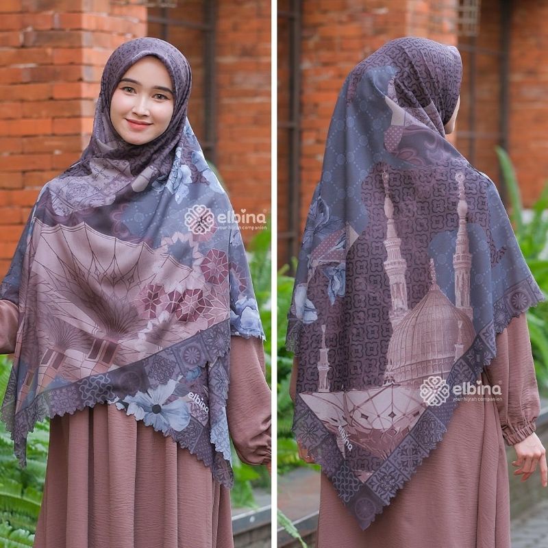 Ready ‼️ Scraf MADEENA scraf elbina hijab / Voal syar'i / Scraf Syar'i elbina hijab
