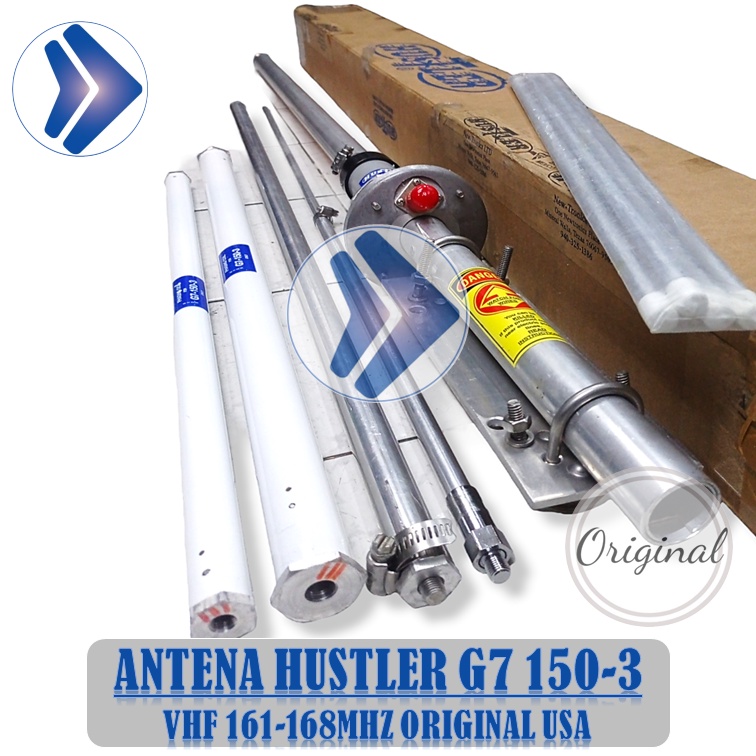 Hustler G7-150-3 Antenna Base VHF 161-168 MHz Original USA
