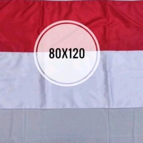 tiang bendera merah putih 3 meter /tiang besi merah putih plus bendera - Merah Putih