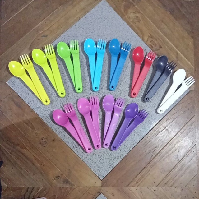 SENDOK GARPU TUPPERWARE / CUTLERY TUPPERWARE
