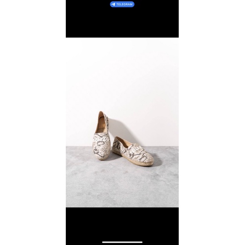 NEW - kenzo shoes espadrilles snake print size 38