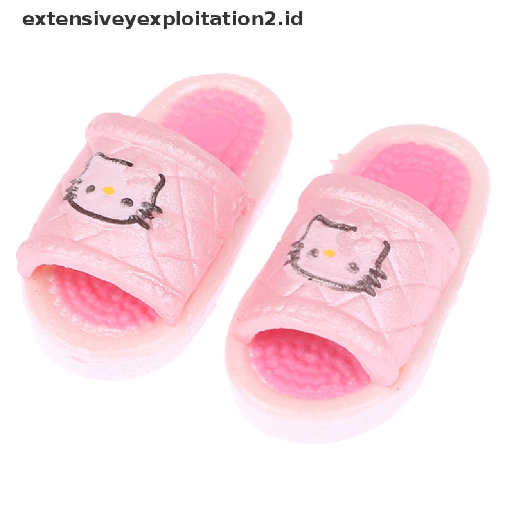 1pc Miniatur Tas Handbag / Sandal / Sepatu / Kosmetik / Makeup Untuk Aksesoris Rumah Boneka