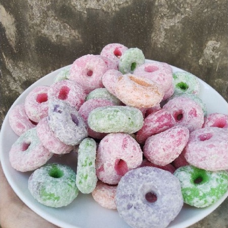 

DONAT PONG / DONAT GABUS WARNA WARNI