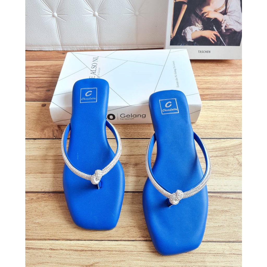 ABBUSHOES MT 01 flat teflek jely import ririana 1cm
