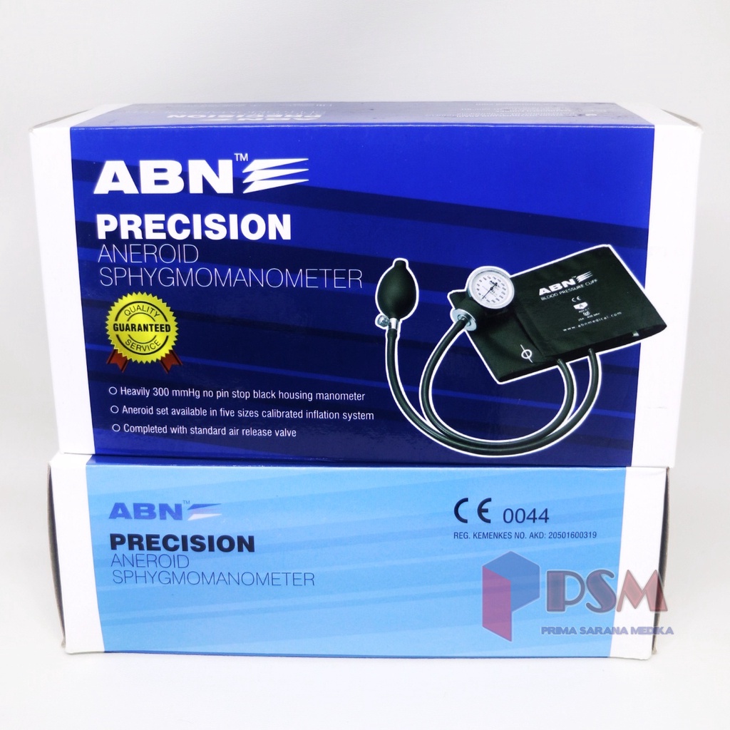 ABN Precision Aneroid Sphygmanometer / Tensimeter Jarum Manual Mobile