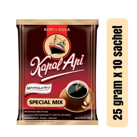 KOPI KAPAL API SPECIAL MIX 1 DUS = 120 PCS [SWEETSPACE]