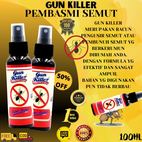 Obat anti semut ampuh pembasmi semut racun semut spray