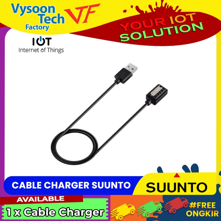 Kabel Charger Charging USB Cable Suunto 9 / Suunto Spartan Sport Ultra