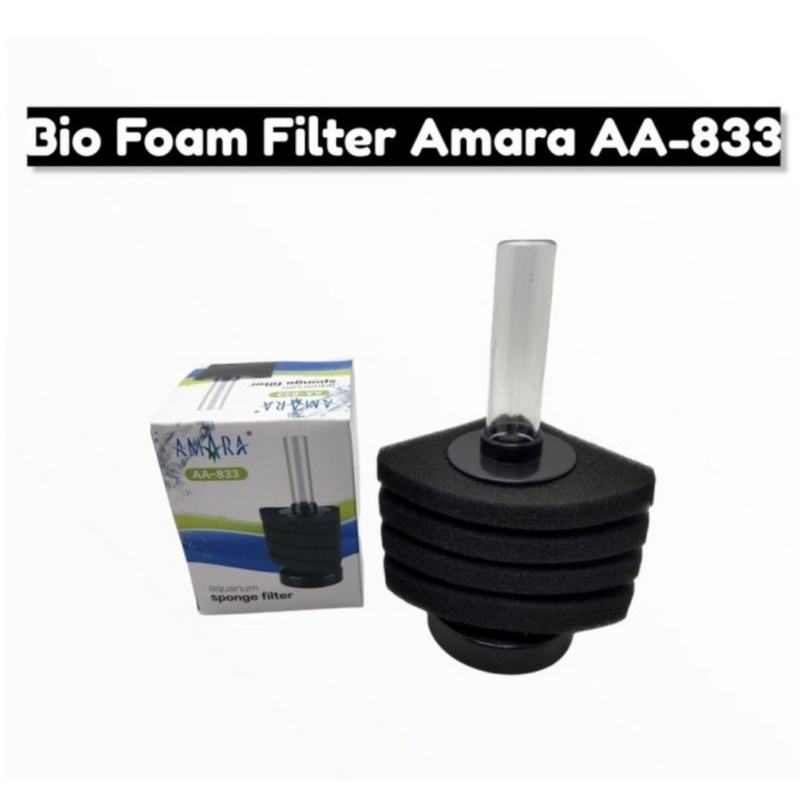 AMARA Biofoam Mini AA 833 933 Filter Aerator Aerasi Aquarium