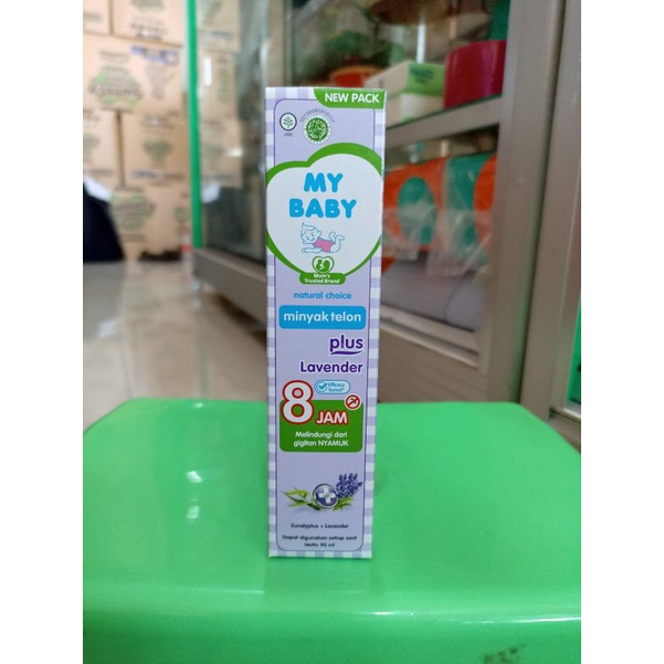 MINYAK TELON MY BABY EUCALYPTUS DAN LAVENDER 60ML, 90ML, 150 ML