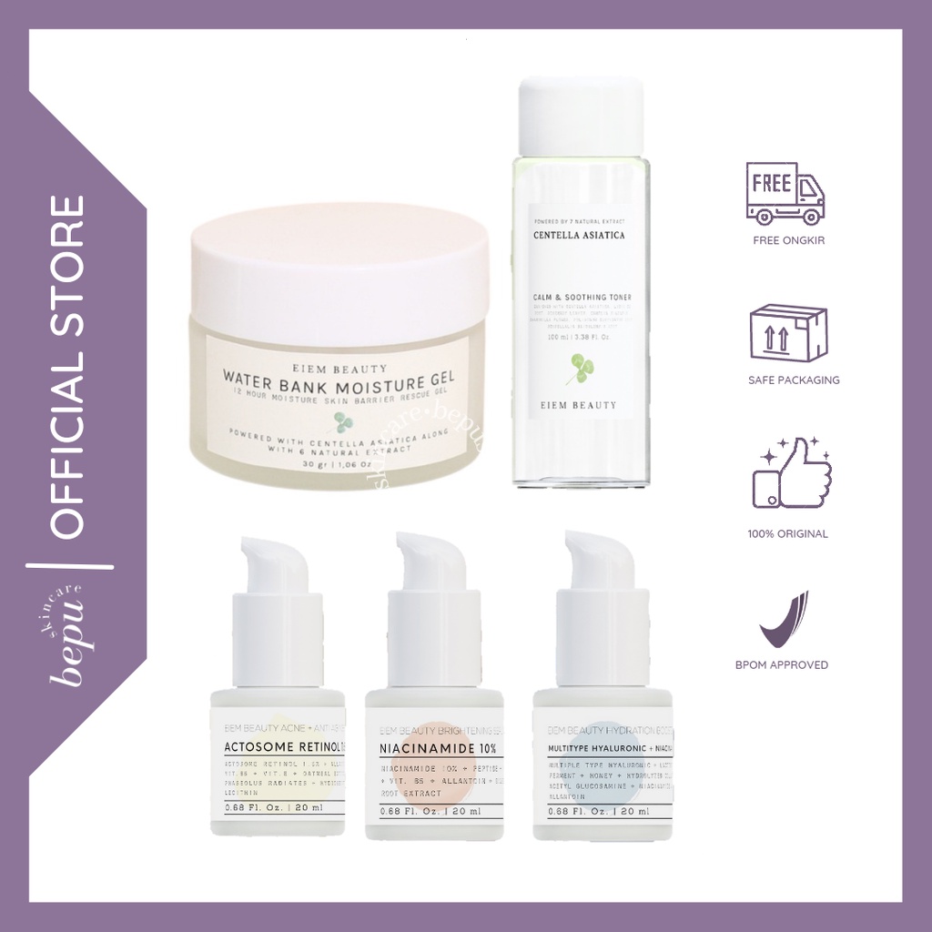 Jual Bepuskincare Eiem Beauty Water Bank Moisturizer Eiem Acne