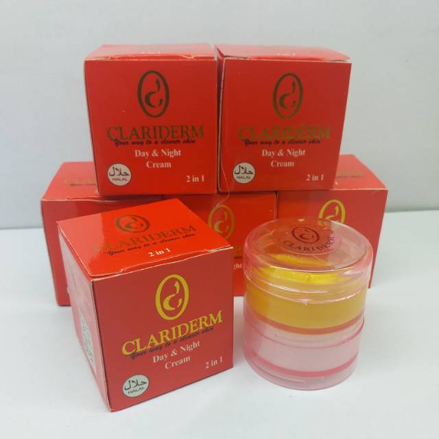 CREAM SUSUN 2IN1 CLARIDERM ORIGINAL - CREAM PEMUTIH WAJAH