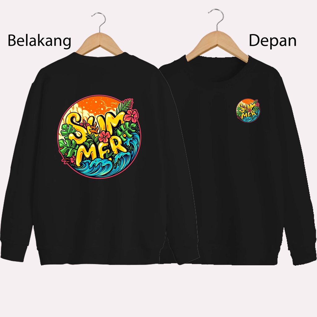 SWEATER UNISEX DB SUMMER PRIA DAN WANITA  SWEATER JUMBO