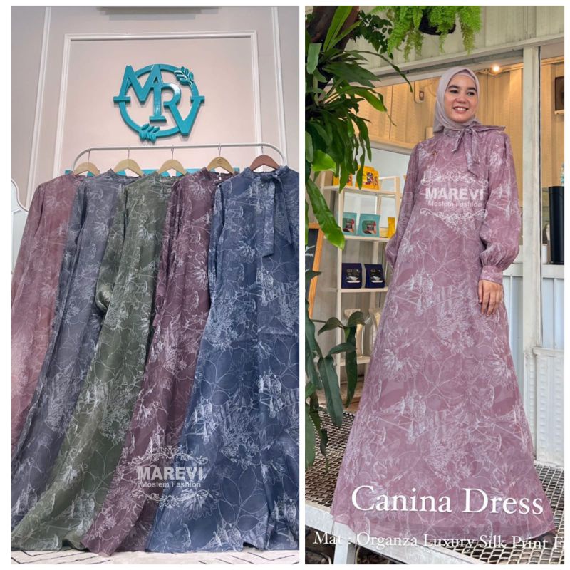 CANINA DRESS BY MAREVI FASHION GAMIS TERBARU ABAYA