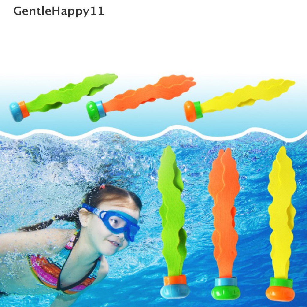 Gentlehappy Underwater Swim Pool Diving Mainan Musim Panas Renang Menyelam Mainan Set Cincin Air id