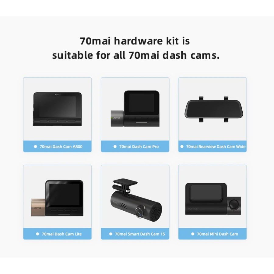 70mai Dash cam Hardwire Kit Untuk Parking Monitor DashCam