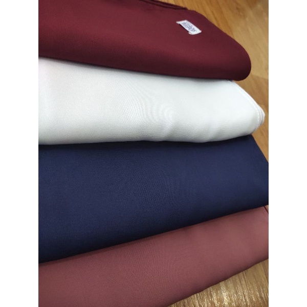Hijab Segi-empat syari Premium bahan Wolfis 120x120 kualitas Butik by SaqueenaHijab | Segi-empat pol