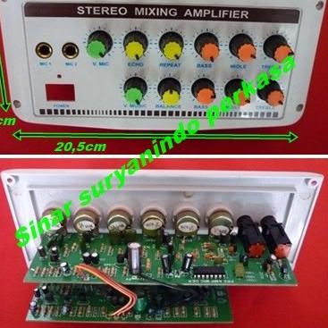 Kit tone control, panel, rangkaian tone,