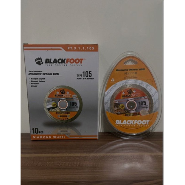 diamond wheel blackfoot / mata potong granit keramik / pisau potong granit 4inch