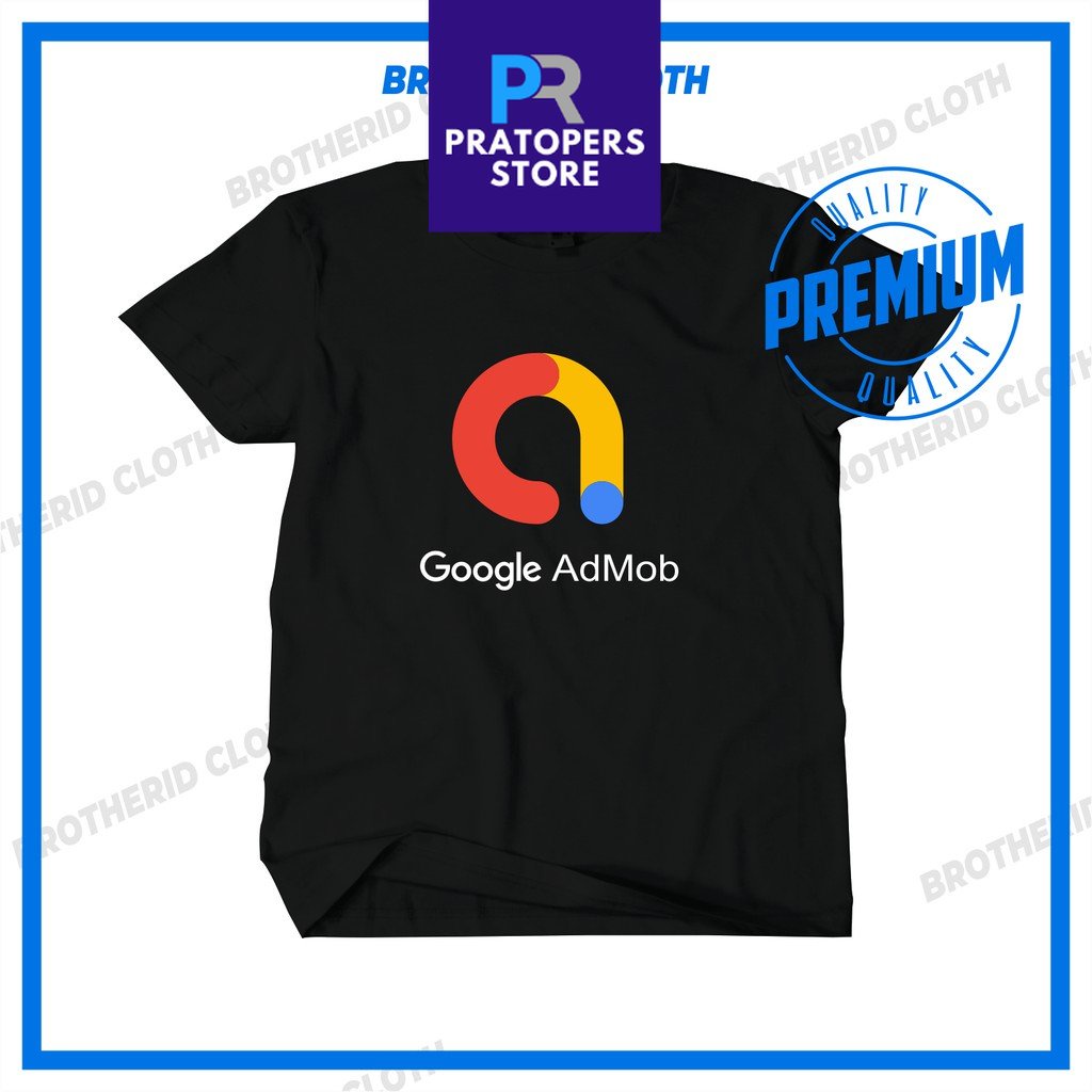 Baju Kaos Logo Google Admob