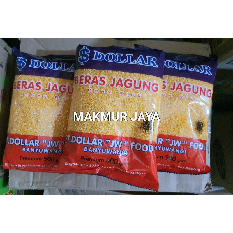 

Beras Jagung merk DOLLAR 500gr