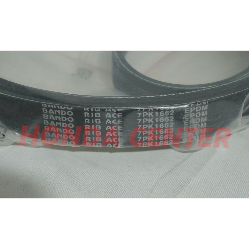 fan belt atau tali kipas belting belt ting fanbelt civic fd FD2 2006 2007 2008 2009 2010 2011 2000cc  7PK 1662