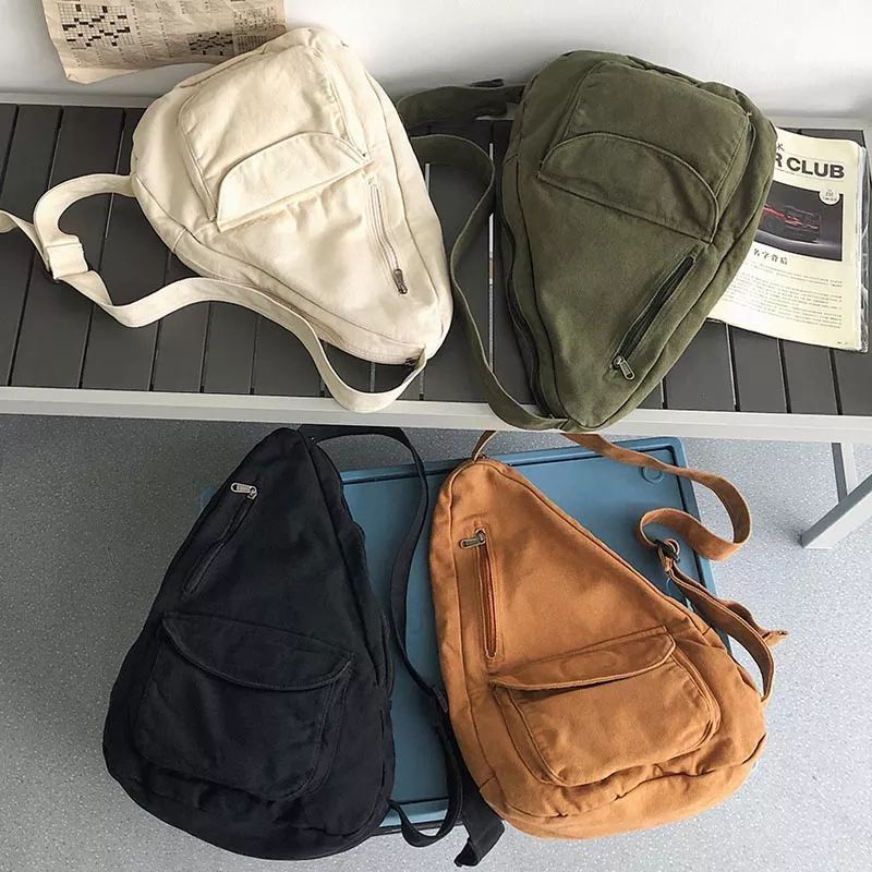 SATU ALAT Tas Selempang HOCODO 100% Canvas Premium Tebal Tas Kanvas