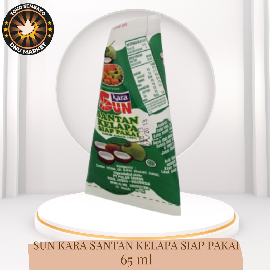 

SUN KARA SANTAN KELAPA SIAP PAKAI | 65mL | 200ml