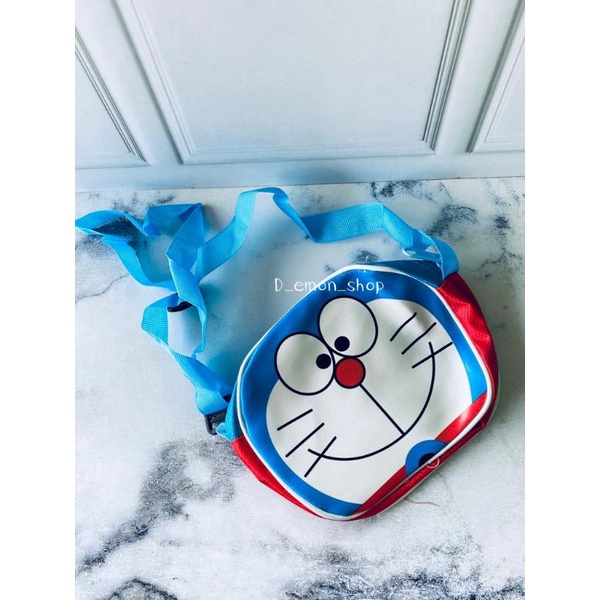 Tas Selempang Mini Anak Karakter Doraemon / Tas Anak Doraemon / Tas kecil anak doraemon