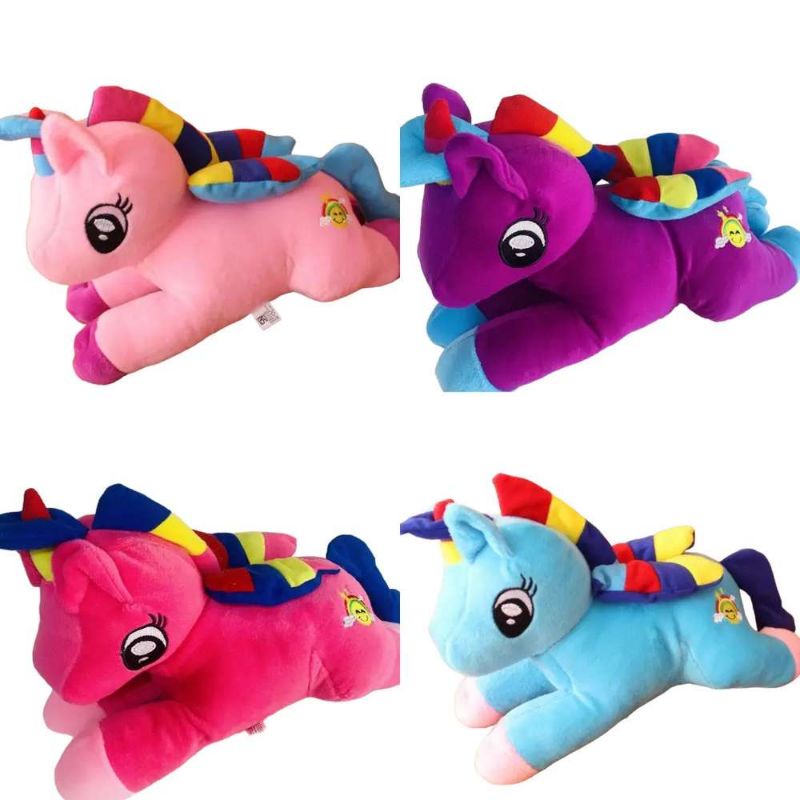 boneka kuda poni,kuda poni rebah,boneka kuda poni lucu.(size M)