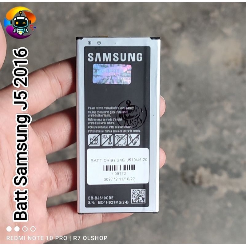 Baterai Samsung J5 2016 J510 ORI 99
