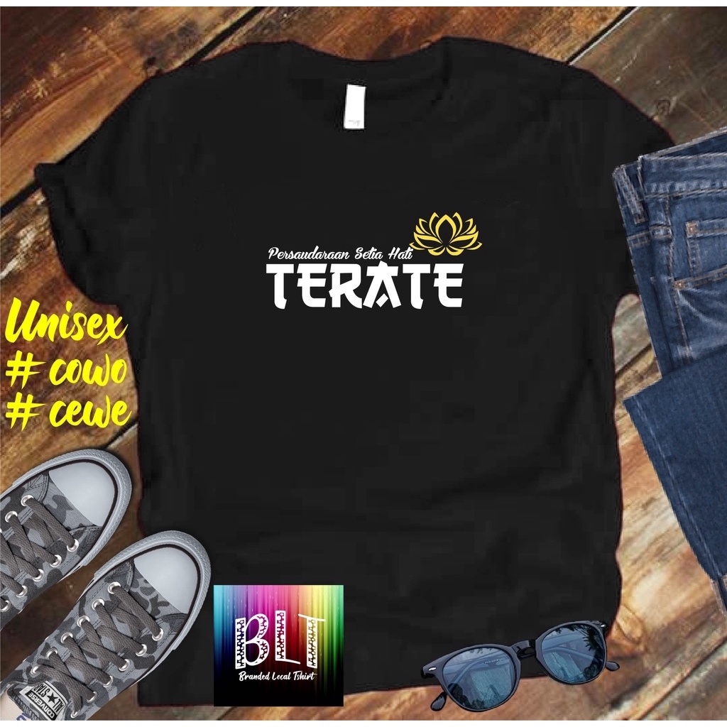 KAOS PERSAUDARAAN SETIA HATI SH TERATE PSHT PUNKSHTER TERATE TULISAN SIMPLE