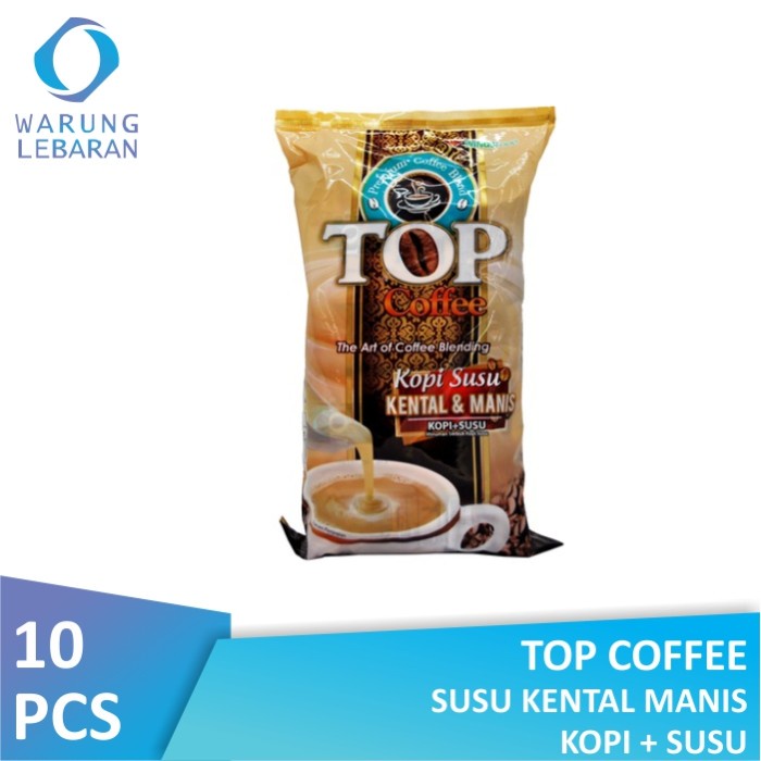 

Top Coffee Susu Kental Manis 30gr (Isi 10 Pcs)