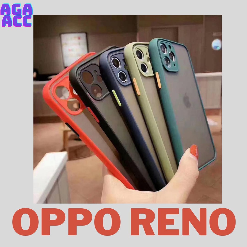 CASE DOFF HYBIRD AERO JAZZ CHOICE MY CHOICE AERO + RING PROTECTION HARDCASE Oppo Reno 3 Pro Reno 4F/F17 Pro  Reno 4 Pro Reno 5f Reno 5 Pro