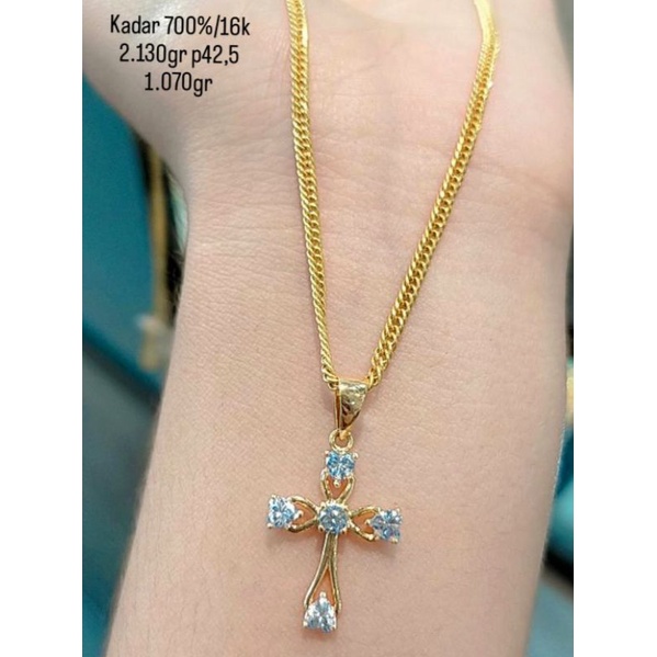 kalung emas Jakarta kadar 700%