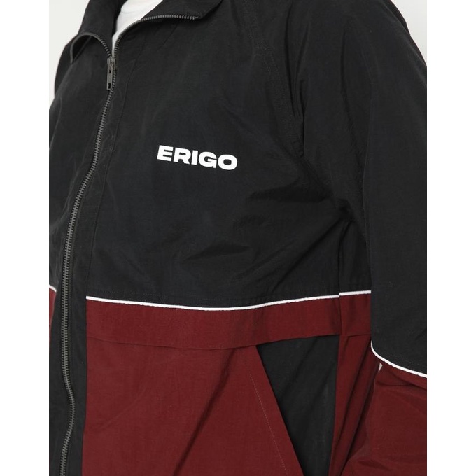 Outerwear Unisex Erigo Windbreaker Clint Burgundy