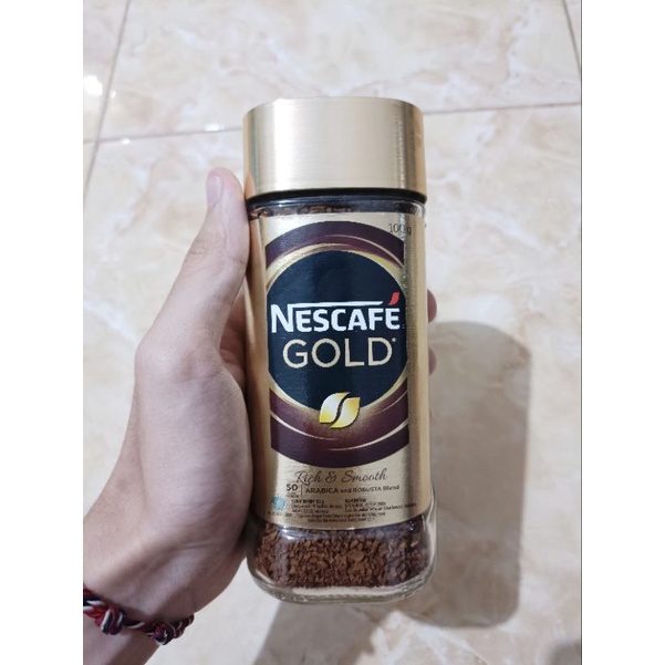 

Kopi nescafe gold 100gr | kopi bubuk | kopi instan