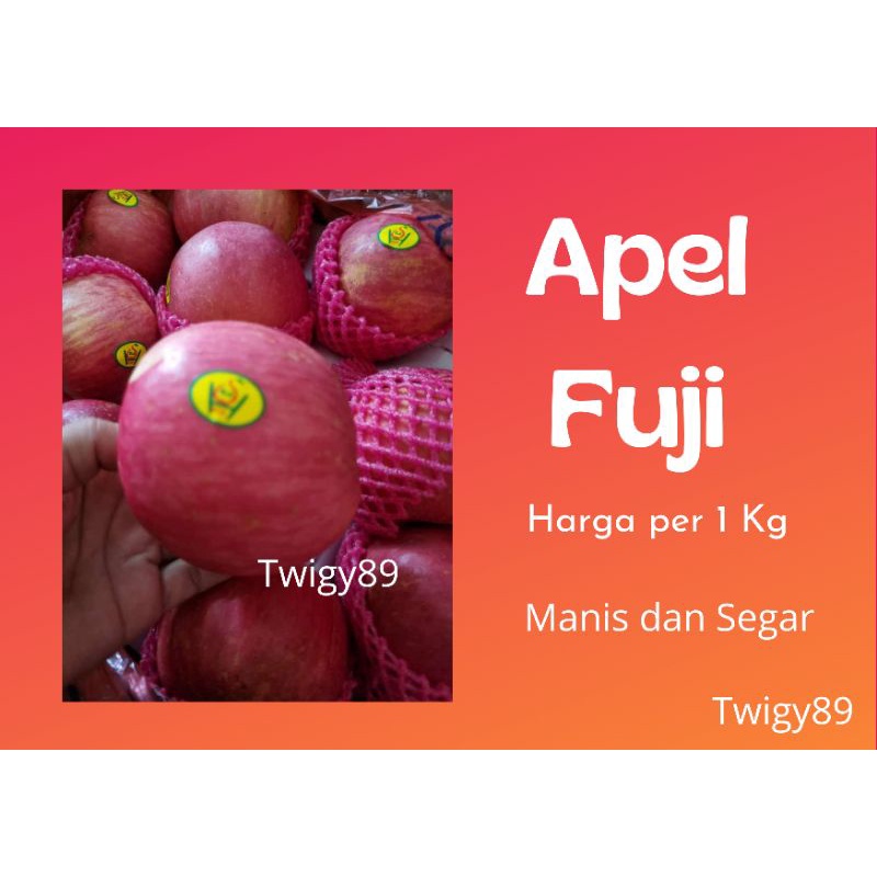 

Apel Fuji Manis harga per 1 Kg