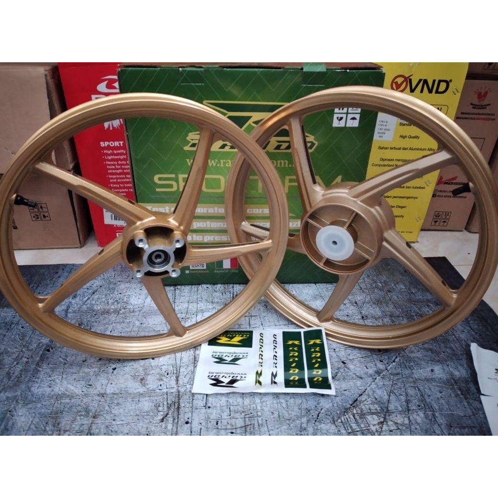 Jual Velg Bintang Set Rapido Jupiter Z palang 5 Original Rapido