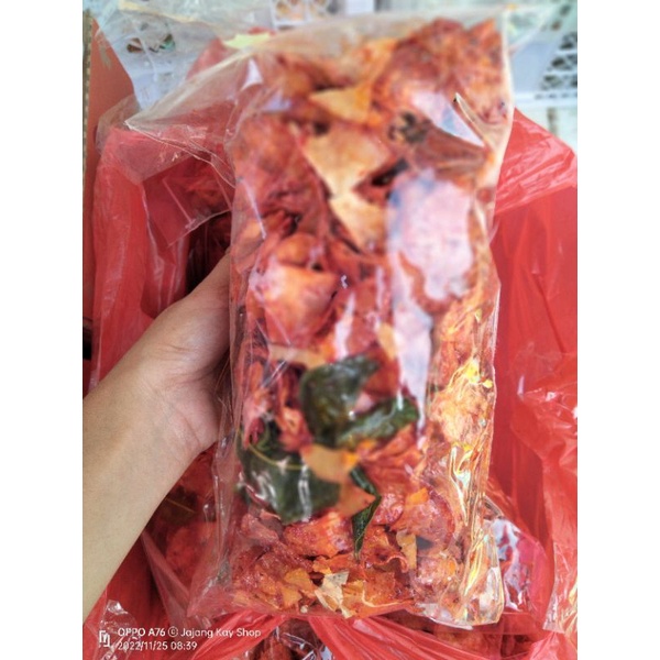 

KRIPIK SINGKONG PEDAS MANIS 500gr