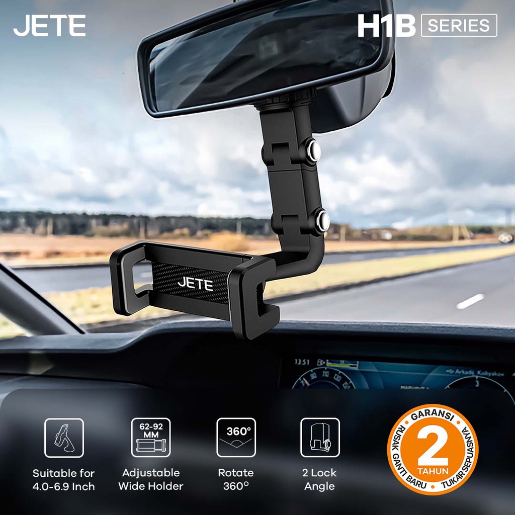 Holder Hp Mobil | Car Phone Holder Universal up to 6.9 Inch - JETE H1B