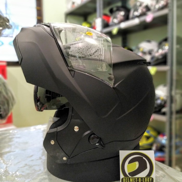 Helm Zeus Z-3100 Modular/Flip Up Black Matte