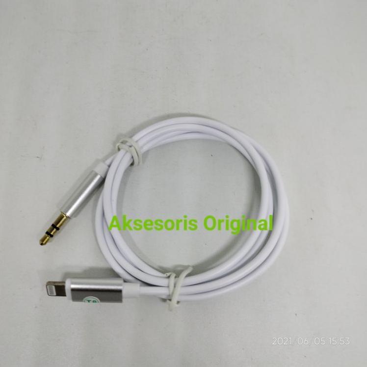 New Stock Kabel AUX iPhone Lightning to Jack 3.5mm Audio iPhone 7 8 X XR XS Max 11 Pro Max