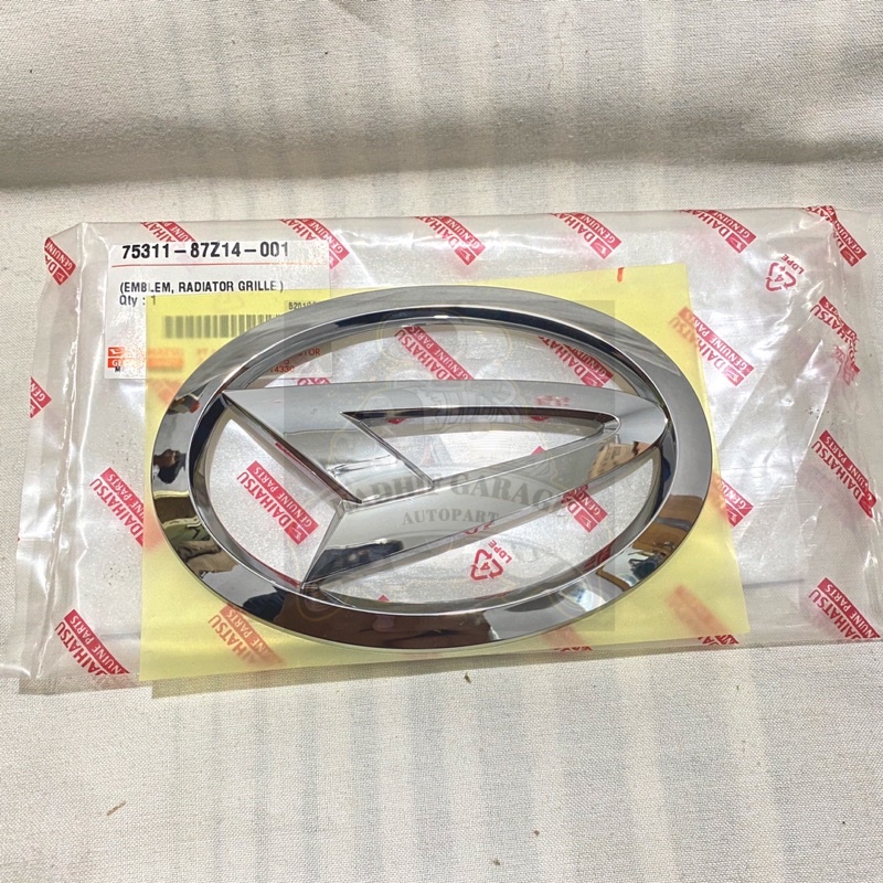 Logo Emblem Depan Daihatsu Granmax / Xenia VVTI / Terios Original Daihatsu