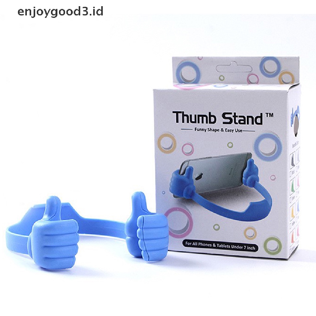 Stand Holder Ponsel Portabel Bahan Plastik Aneka Warna Dapat Disesuaikan Untuk iPhone Xiaomi Samsung