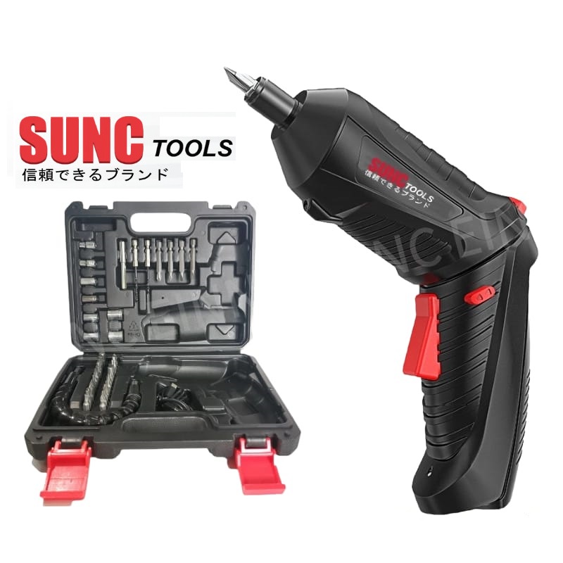 SUNC 3.6 CORDLESS SCREWDRIVER BOR OBENG KECIL BATERAI USB