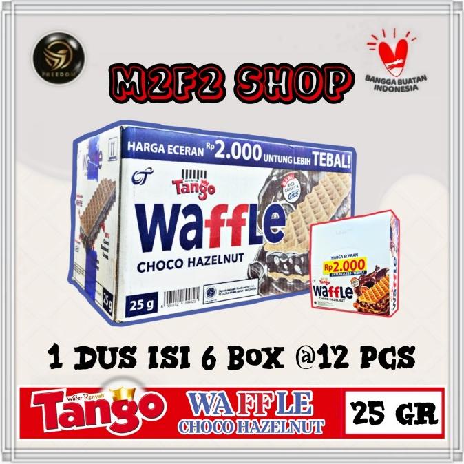 

Tango Waffle Choco Hazelnut | Krim Cokelat Sachet - 25 gr (Karton)