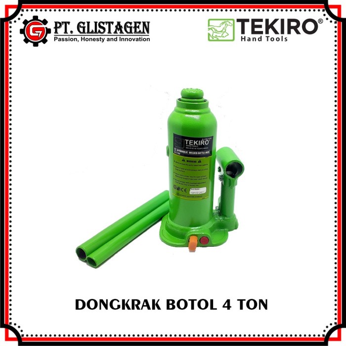 Dongkrak Dongkrak Botol 4 Ton Hydraulic Bottle Jack Dongkrak Mobil Tekiro 4 Ton